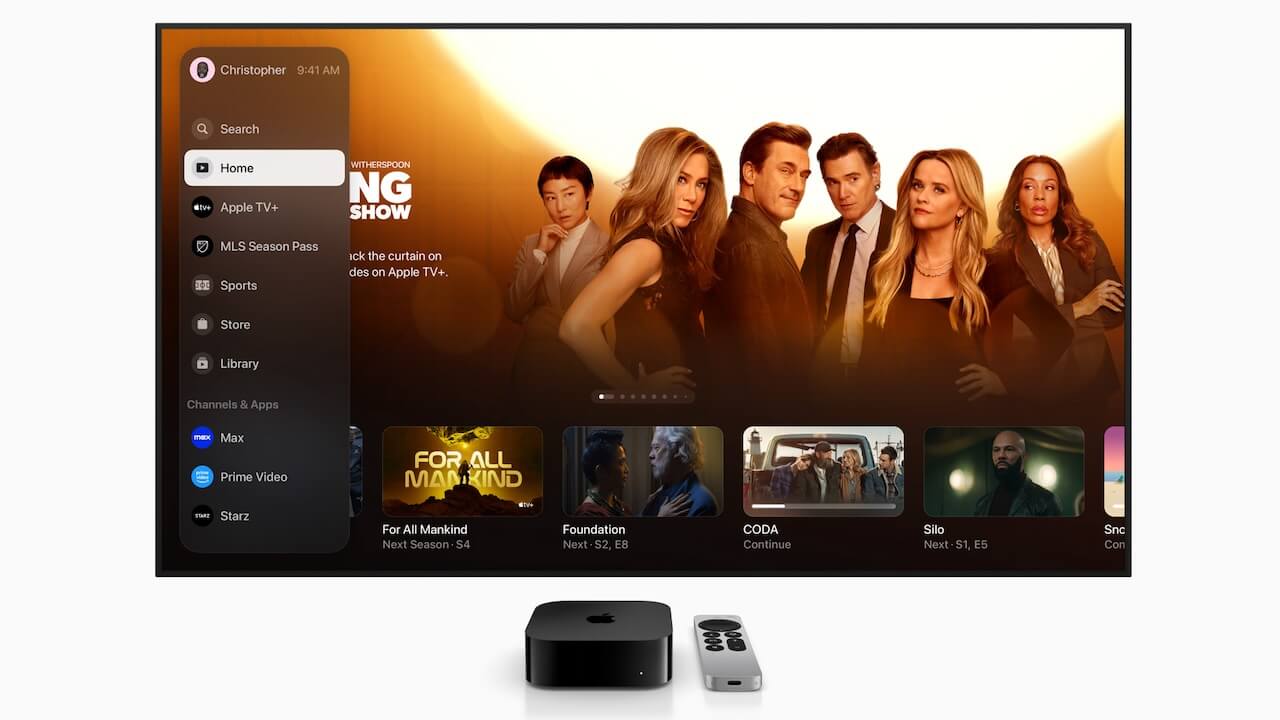 Apple TV App Home Screen 2023