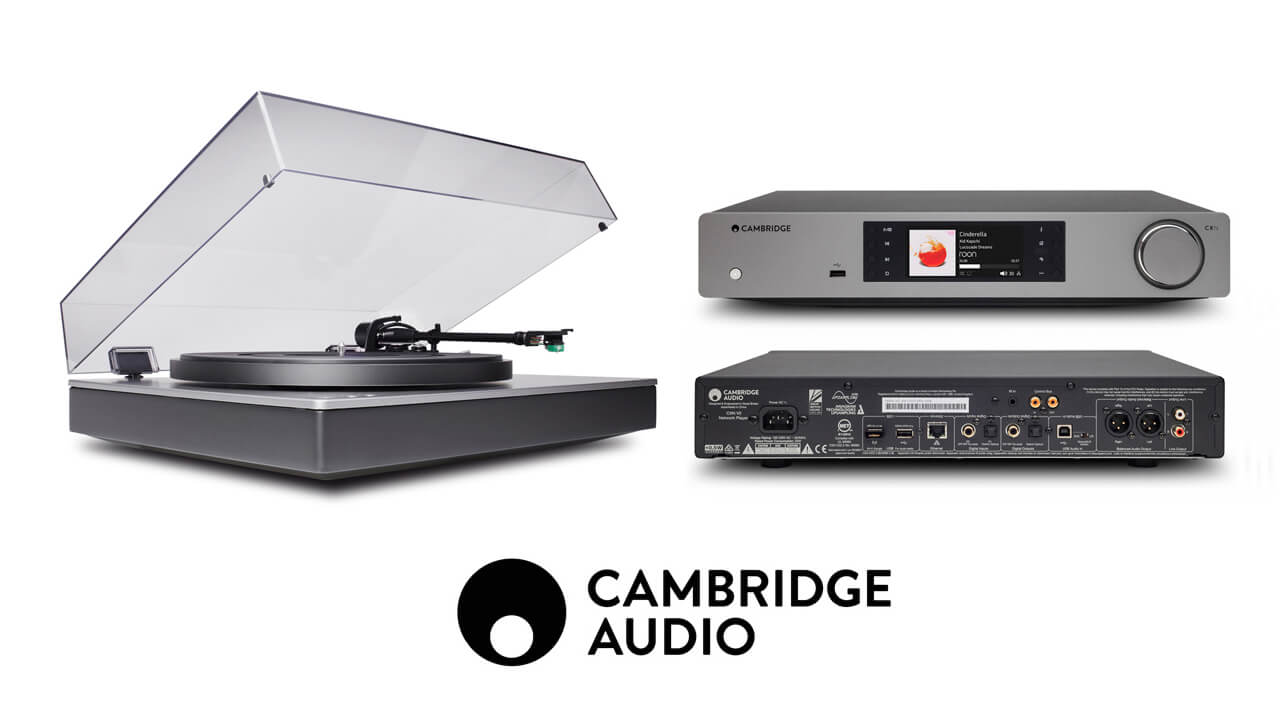 Cambridge Audio Alva ST V2 Turntable and CXN V2 Music Streamer