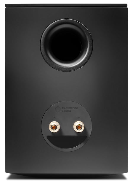 Cambridge Audio Evo S Bookshelf Speaker Black Rear