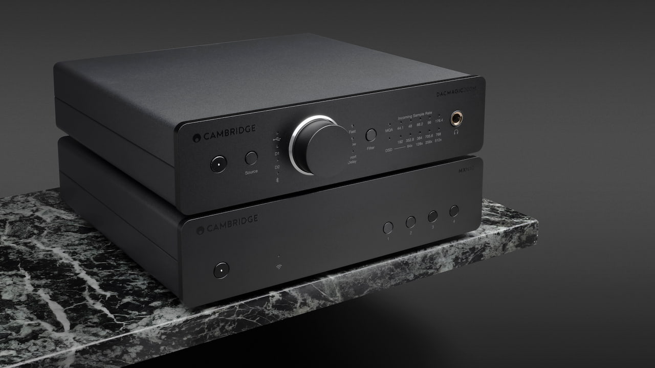 Cambridge Audio MXN10 and DacMagic 200M Black Editions
