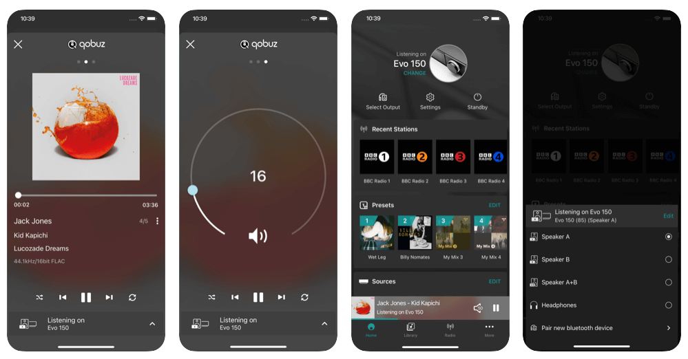 Cambridge Audio StreamMagic App Screenshots on iOS 2023