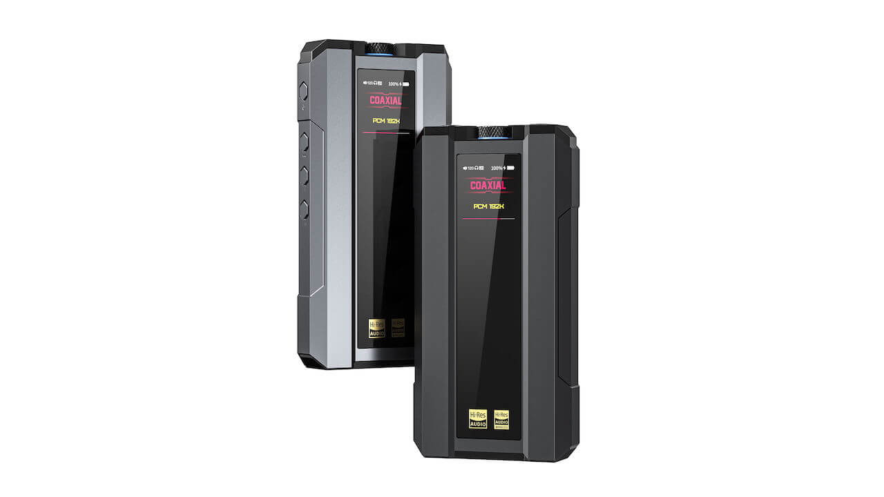 FiiO Q15 portable DAC/AMP in titanium and black