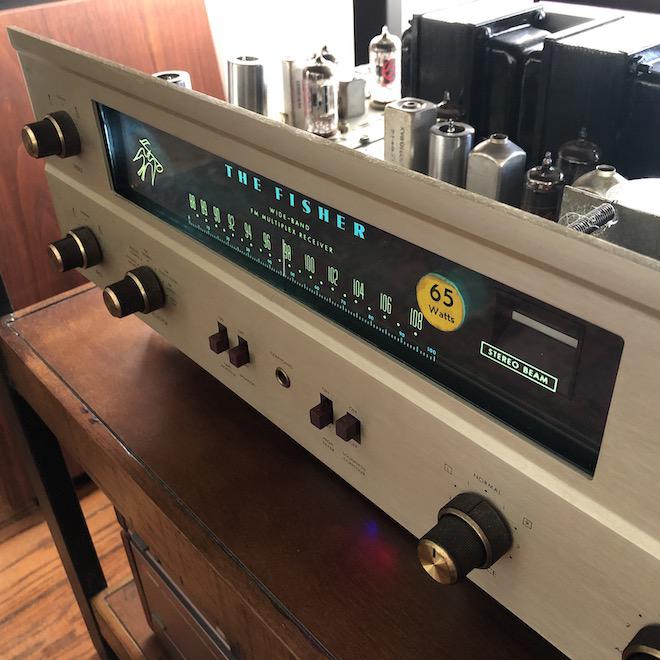 Vintage Fisher 400 FM Vacuum Tube Stereo Receiver