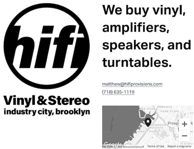 Vinyl & Stereo Logo