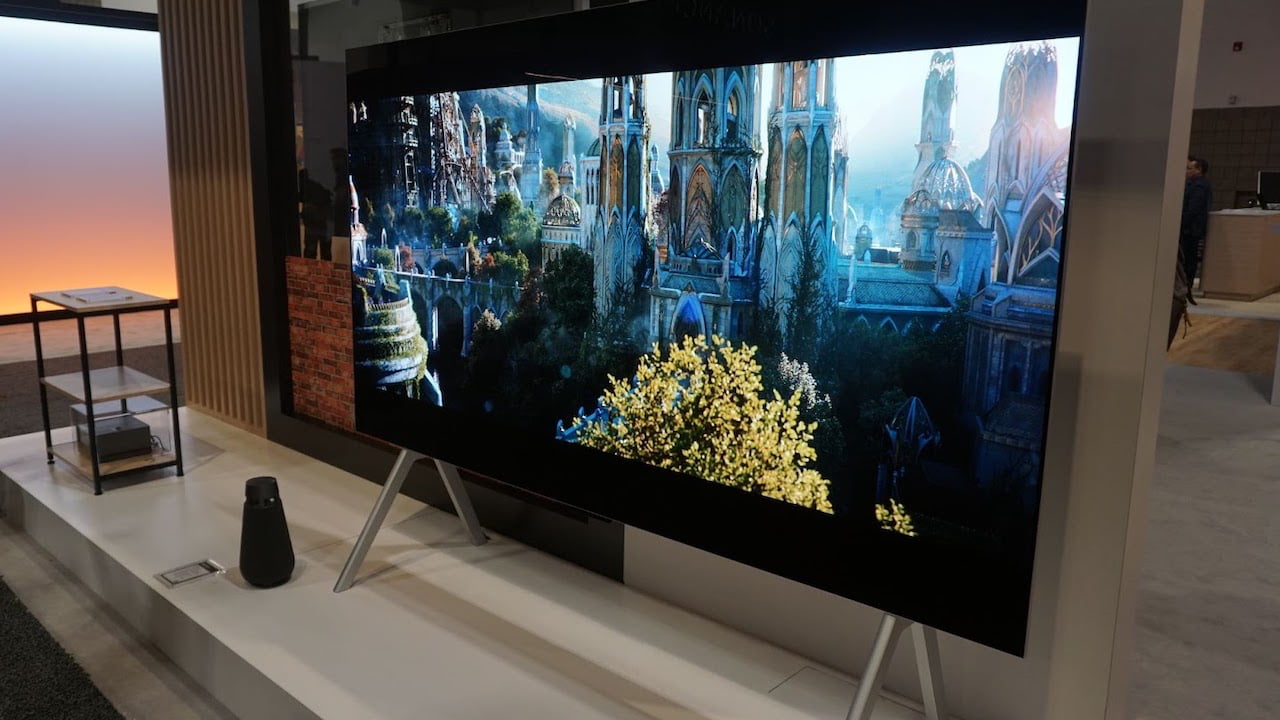 LG 97-inch M3 Wireless TV at CEDIA 2023