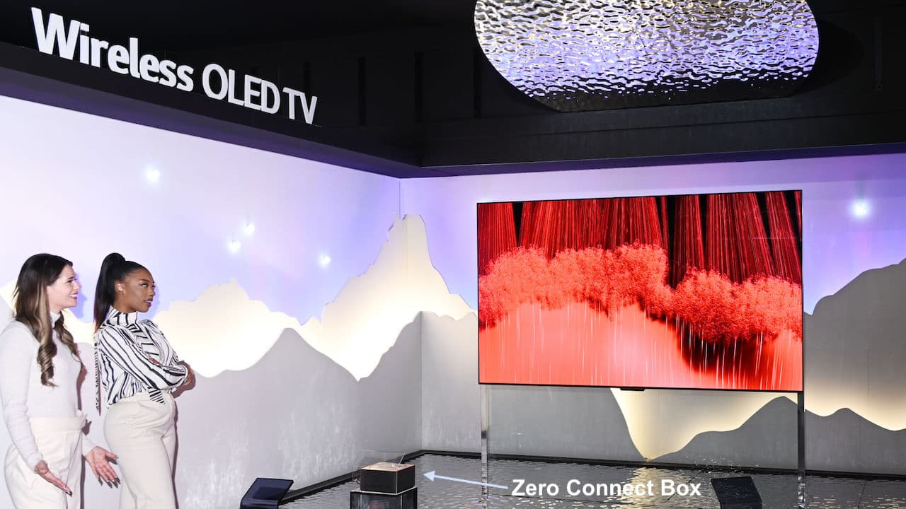 LG Signature 97M3 Wireless OLED TV Debut at CES 2023