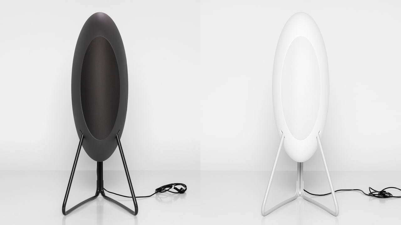 Loudt Musegg Wireless Speakers in Black and White