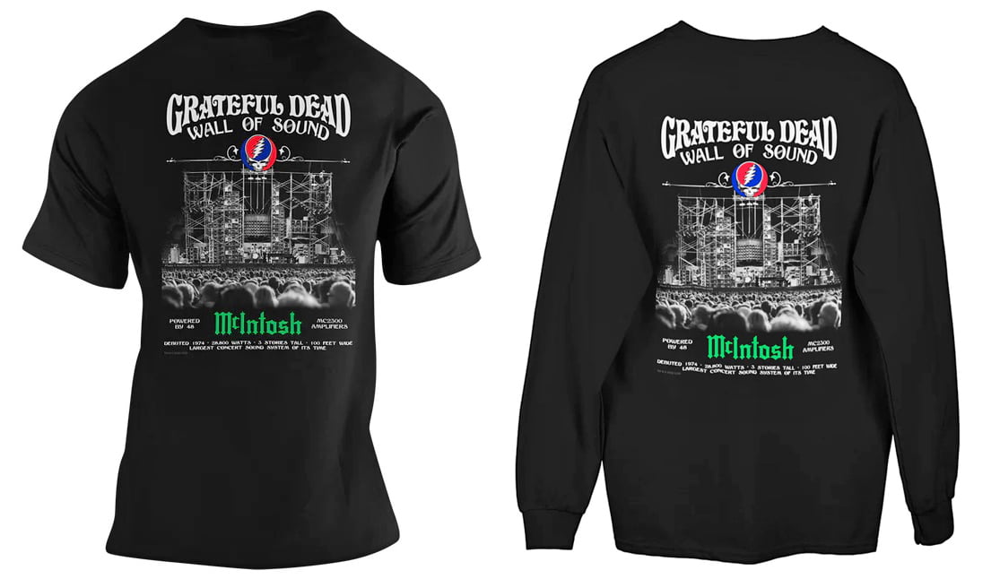 McIntosh Grateful Dead T-Shirt and Sweatshirt