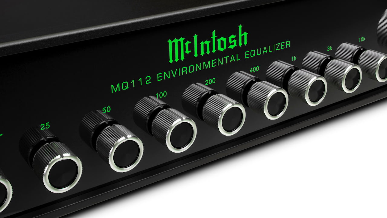 Mcintosh MQ112 Environmental Equalizer Knobs