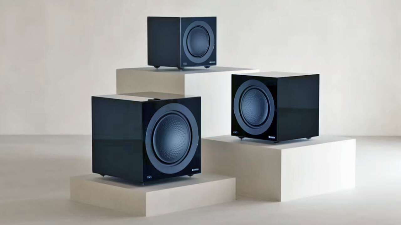 Monitor Audio Anthra W10, W12 and W15 Subwoofers