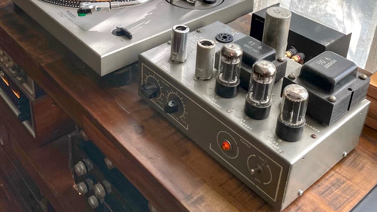 Muzak Model 975A Vintage Tube Amplifier