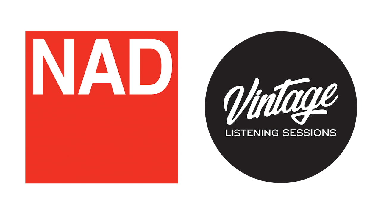 NAD Vintage Listening Sessions Logos