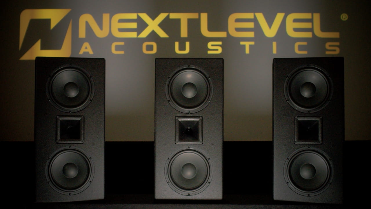 NextLevel Acoustics Reference Cinema LCR Speakers