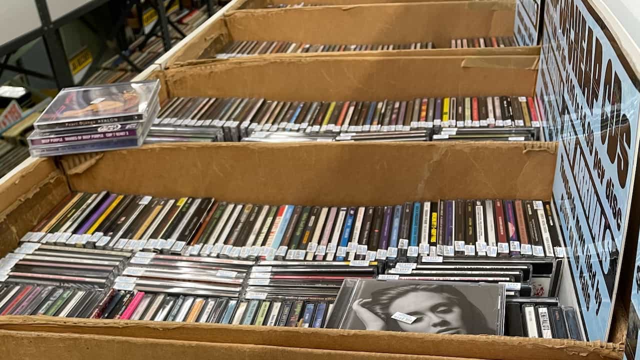 Princeton Record Exchange Cheap CD Bins