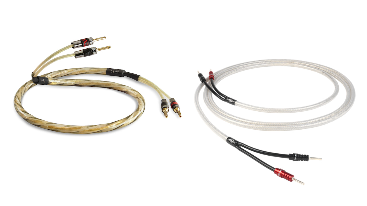 QED Golden Anniversary XT & Chord Chord Company ShawlineX Speaker Cables