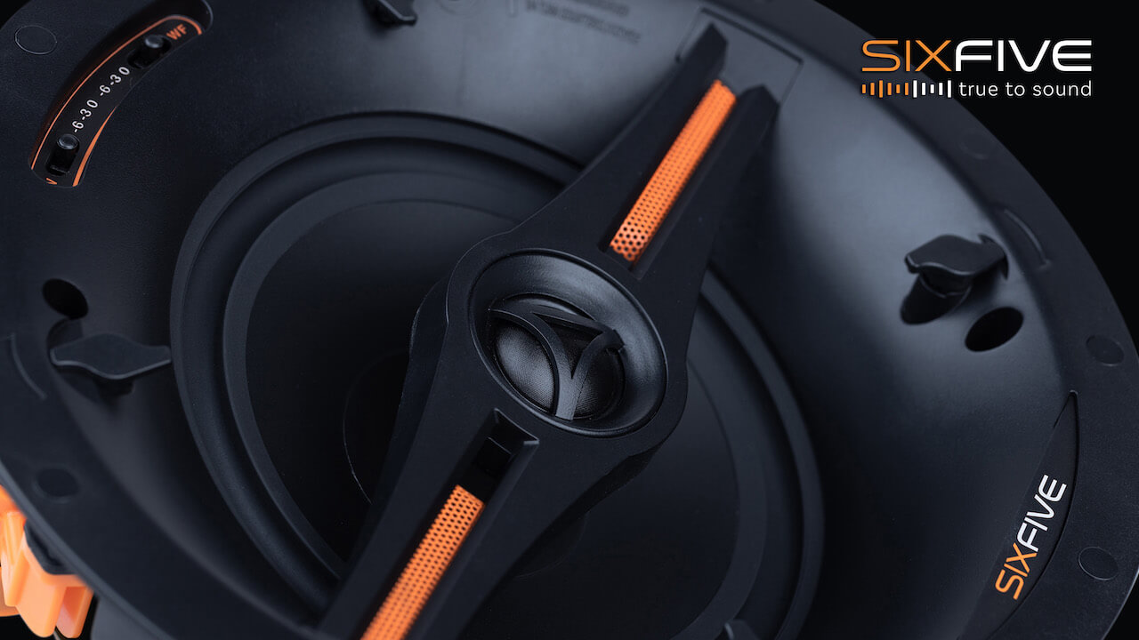 SIXFIVE V652A In-ceiling Speaker Closeup