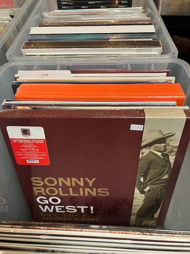 Sonny Rollins Go West LP