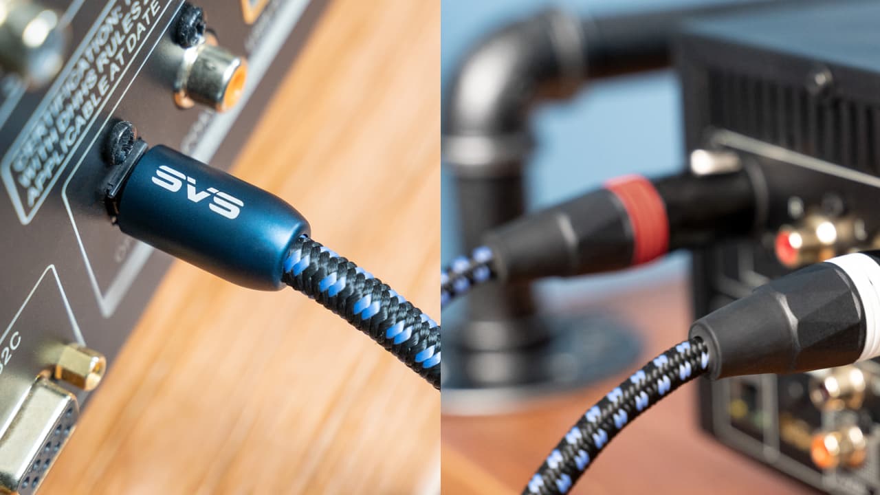SVS SoundPath Optical and XLR Cables