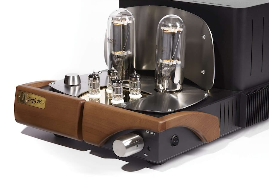 Unison Research Simply 845 Integrated Tube Amplifier Angle