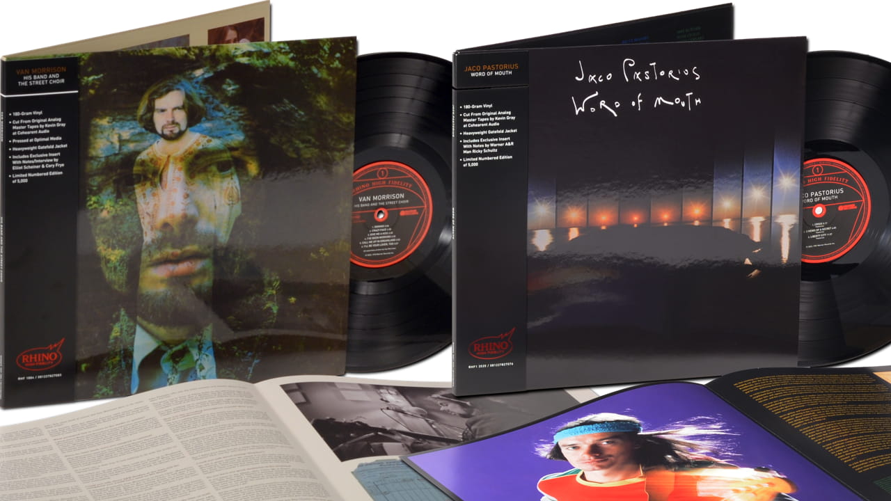 Van Morrison & Jaco Pastorius Vinyl Reissues by Rhino Records