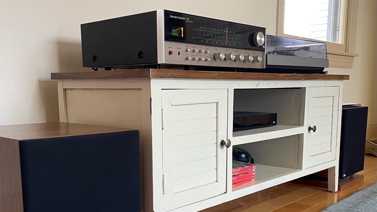 Sonos Replaced with Vintage Audio System