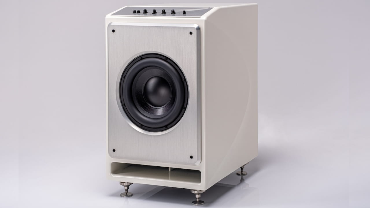 Wilson Audio Submerge Subwoofer in Ivory without grille